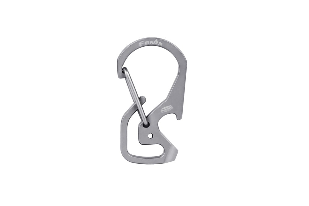 Fenix ALB-20 titanium multi-purpose snap hook thumbnail
Fenix ALB-20 snap hook tools and functions overview
Fenix ALB-20 snap hook multi-purpose use demonstration
Fenix ALB-20 snap hook TC4 titanium material and design
Fenix ALB-20 snap hook product packaging