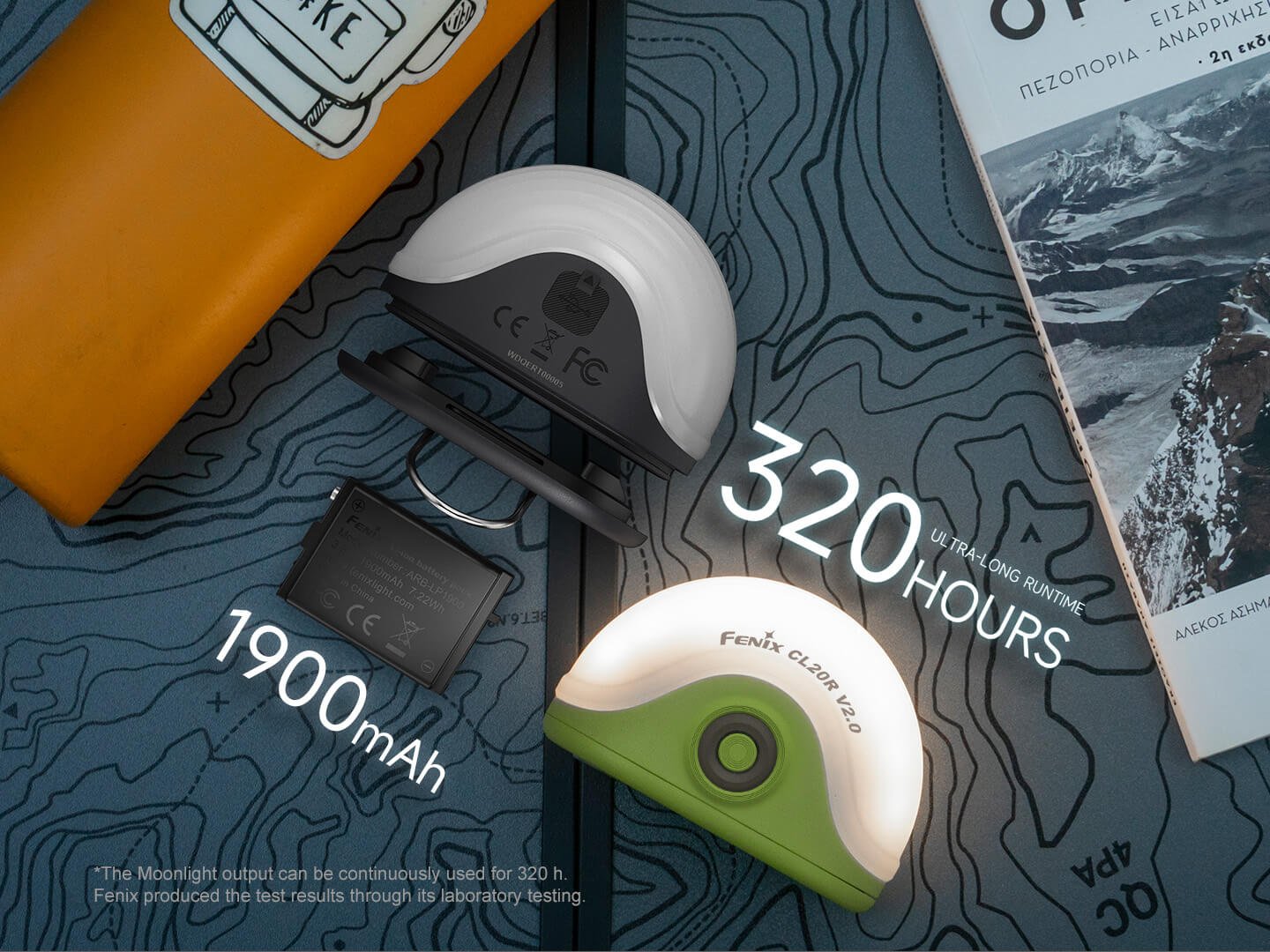 Fenix CL20R V2 multicolor camping lantern thumbnail
Fenix CL20R V2 camping lantern main product view
Fenix CL20R V2 camping lantern in use at campsite
Fenix CL20R V2 camping lantern single-switch interface closeup
Fenix CL20R V2 camping lantern RGB color lighting animation
Fenix CL20R V2 camping lantern RGB ring lighting animation
Fenix CL20R V2 camping lantern delay-off function demonstration
Fenix CL20R V2 camping lantern shape and size profile
Fenix CL20R V2 camping lantern available color options
Fenix 