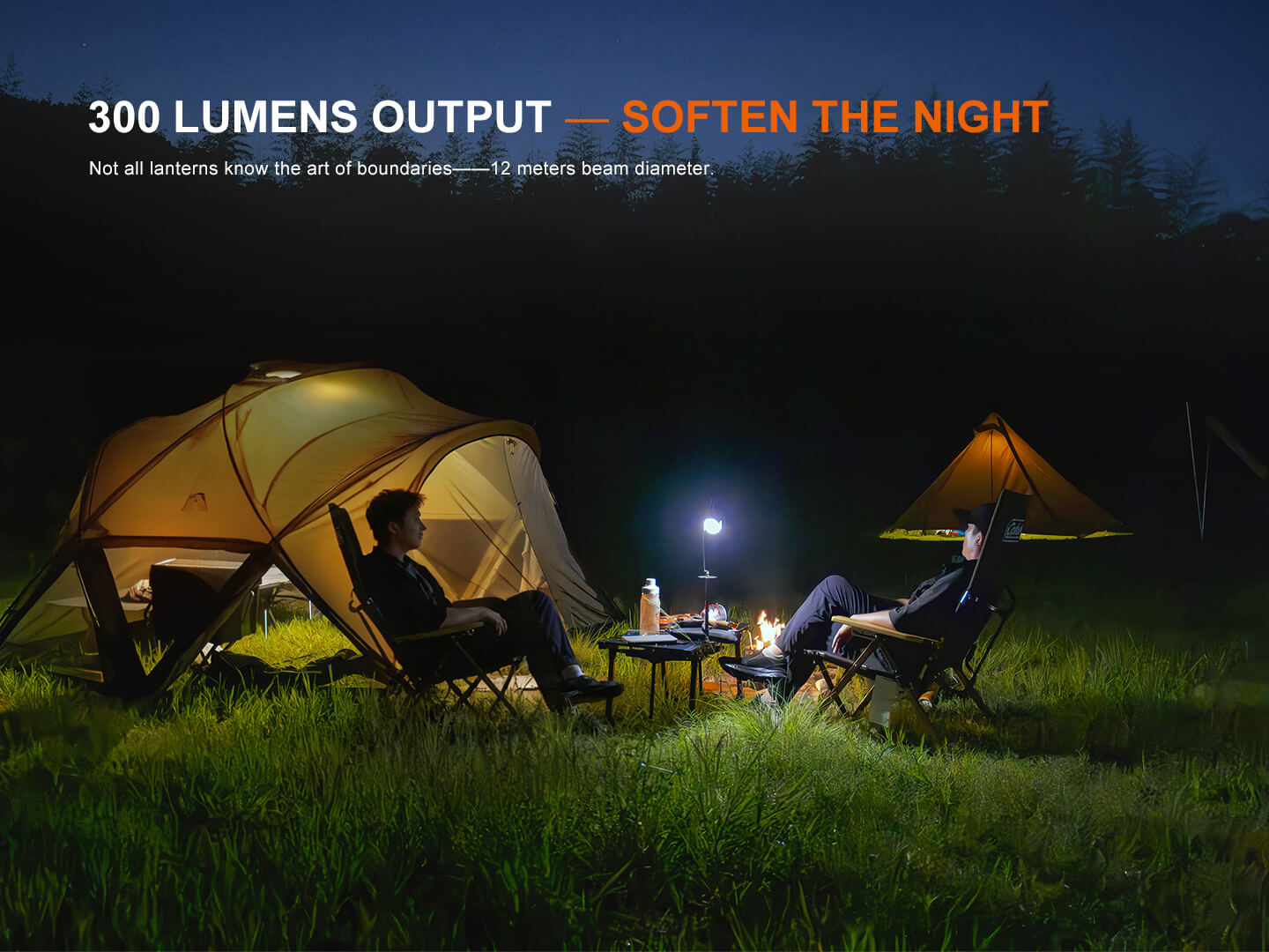 Fenix CL20R V2 multicolor camping lantern thumbnail
Fenix CL20R V2 camping lantern main product view
Fenix CL20R V2 camping lantern in use at campsite
Fenix CL20R V2 camping lantern single-switch interface closeup
Fenix CL20R V2 camping lantern RGB color lighting animation
Fenix CL20R V2 camping lantern RGB ring lighting animation
Fenix CL20R V2 camping lantern delay-off function demonstration
Fenix CL20R V2 camping lantern shape and size profile
Fenix CL20R V2 camping lantern available color options
Fenix 