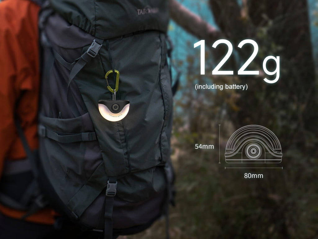 Fenix CL20R V2 multicolor camping lantern thumbnail
Fenix CL20R V2 camping lantern main product view
Fenix CL20R V2 camping lantern in use at campsite
Fenix CL20R V2 camping lantern single-switch interface closeup
Fenix CL20R V2 camping lantern RGB color lighting animation
Fenix CL20R V2 camping lantern RGB ring lighting animation
Fenix CL20R V2 camping lantern delay-off function demonstration
Fenix CL20R V2 camping lantern shape and size profile
Fenix CL20R V2 camping lantern available color options
Fenix 