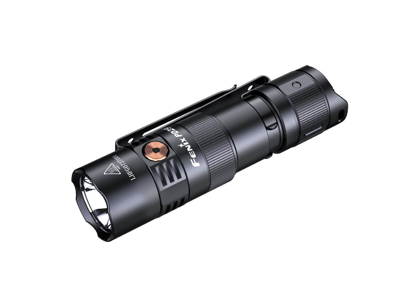 Fenix PD25R rechargeable LED flashlight thumbnail
Fenix PD25R flashlight size comparison
Fenix PD25R rechargeable LED flashlight main product view
Fenix PD25R flashlight battery level indicator display
Fenix PD25R flashlight two-way pocket clip closeup
Fenix PD25R flashlight with 16340 rechargeable battery
Fenix PD25R flashlight IP68 waterproof demonstration
Fenix PD25R flashlight special features overview
Fenix PD25R flashlight USB-C charging port animation
Fenix PD25R flashlight tactical tail switch close