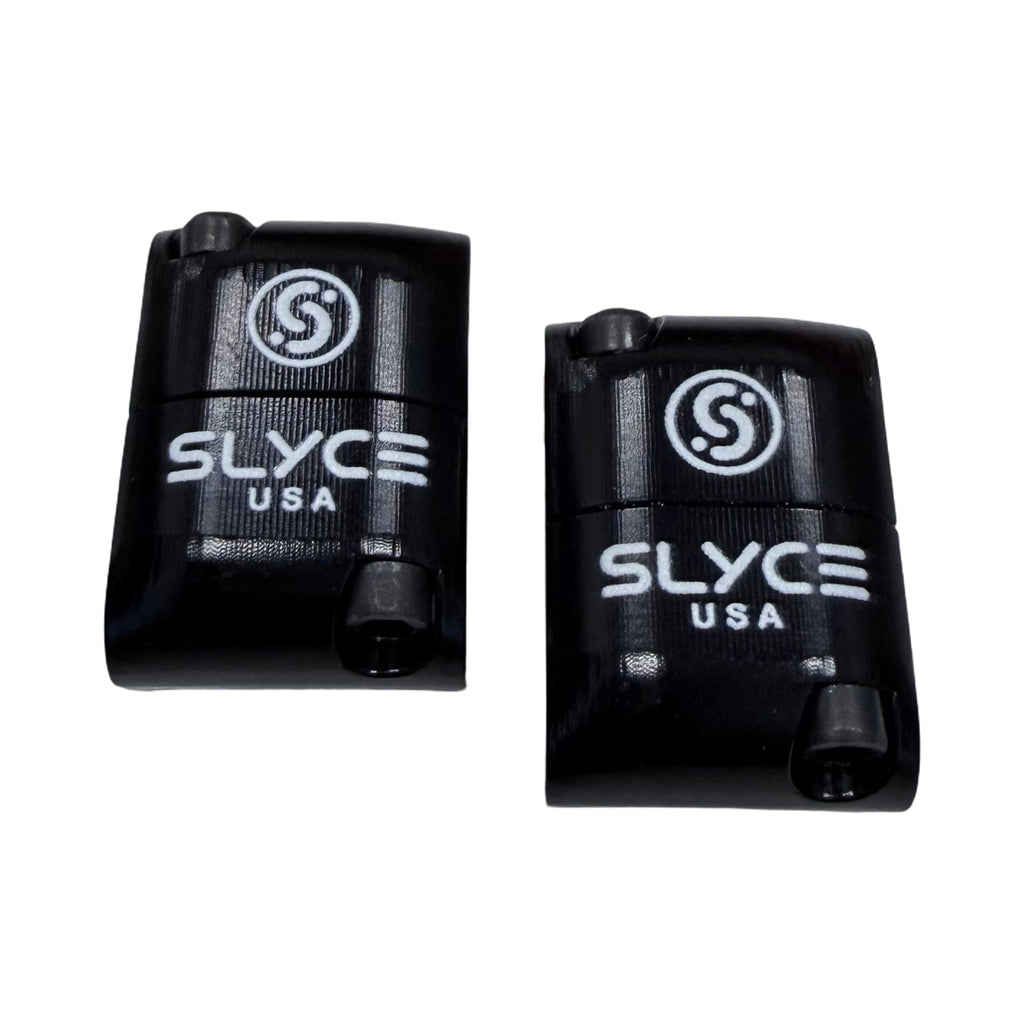 SLYCE SLYDRS™ — Adjustable Clamp-On Pickleball Paddle Tuning Weights - Increase Power and Control