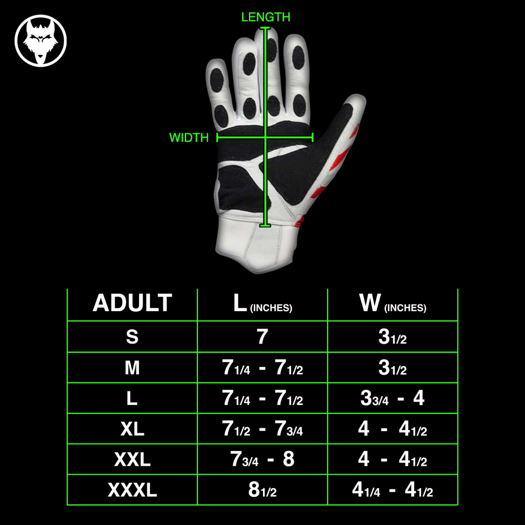 Howler Blue Batting Gloves